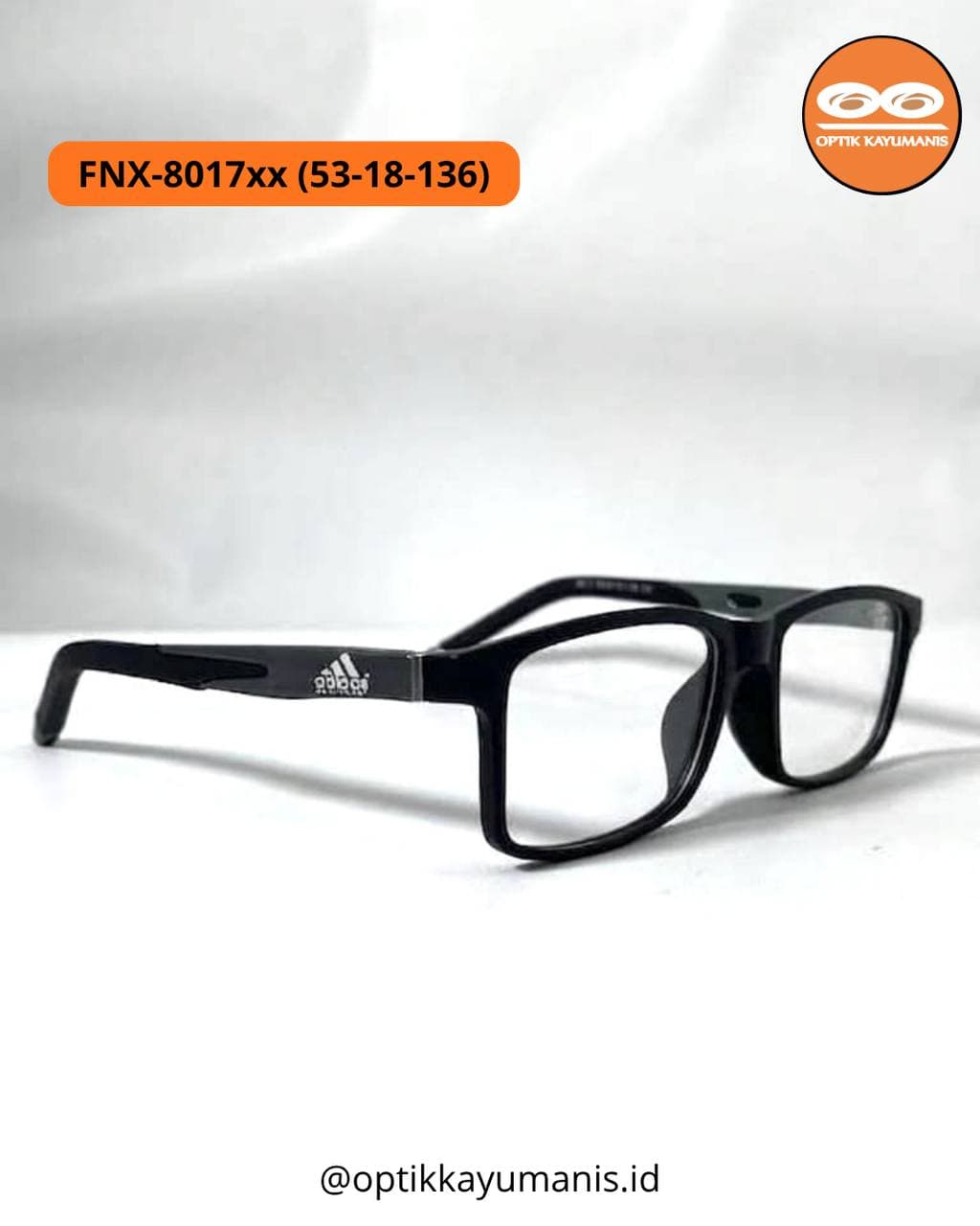 Kacamata persegi (unisex) 2