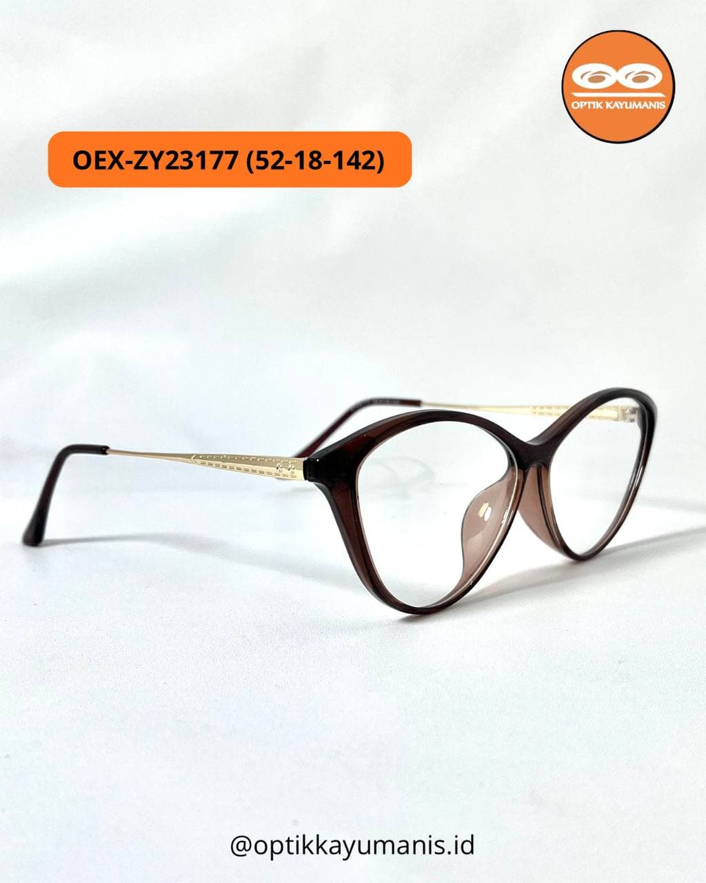 Kacamata cat eye  2