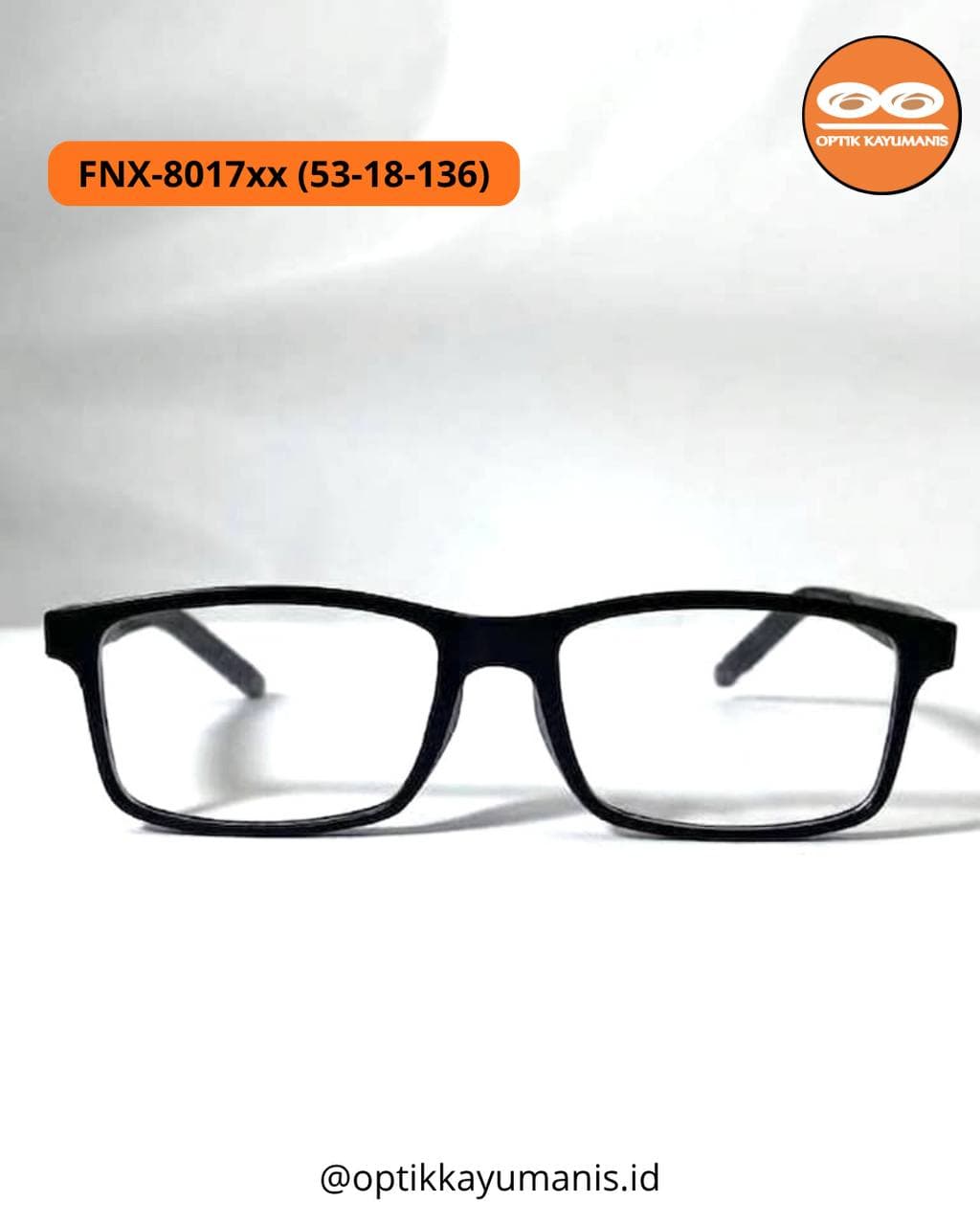Kacamata persegi (unisex)